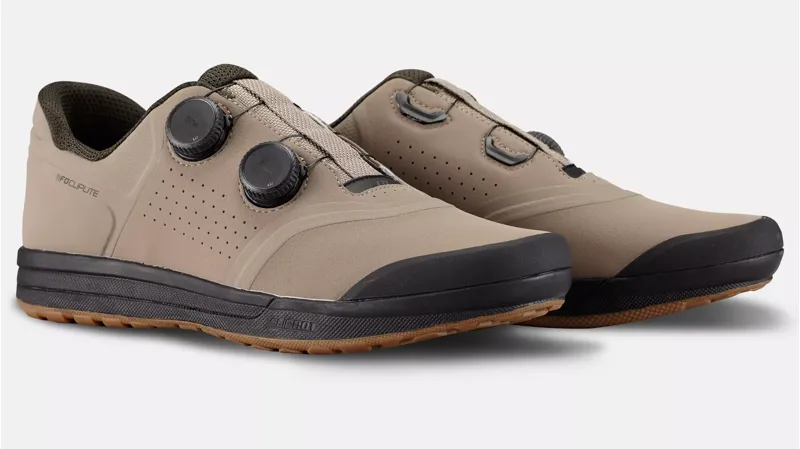 Specialized 2FO Cliplite MTB Shoes Taupe/Dark Moss Green-2